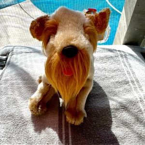 ‘Schnitzel’ Retired Beanie Baby Collectable Dog Shnauzer Plush Toy